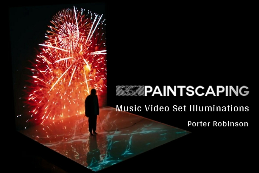 PaintScaping Illuminates Music Video Sets for World’s Top Artists
