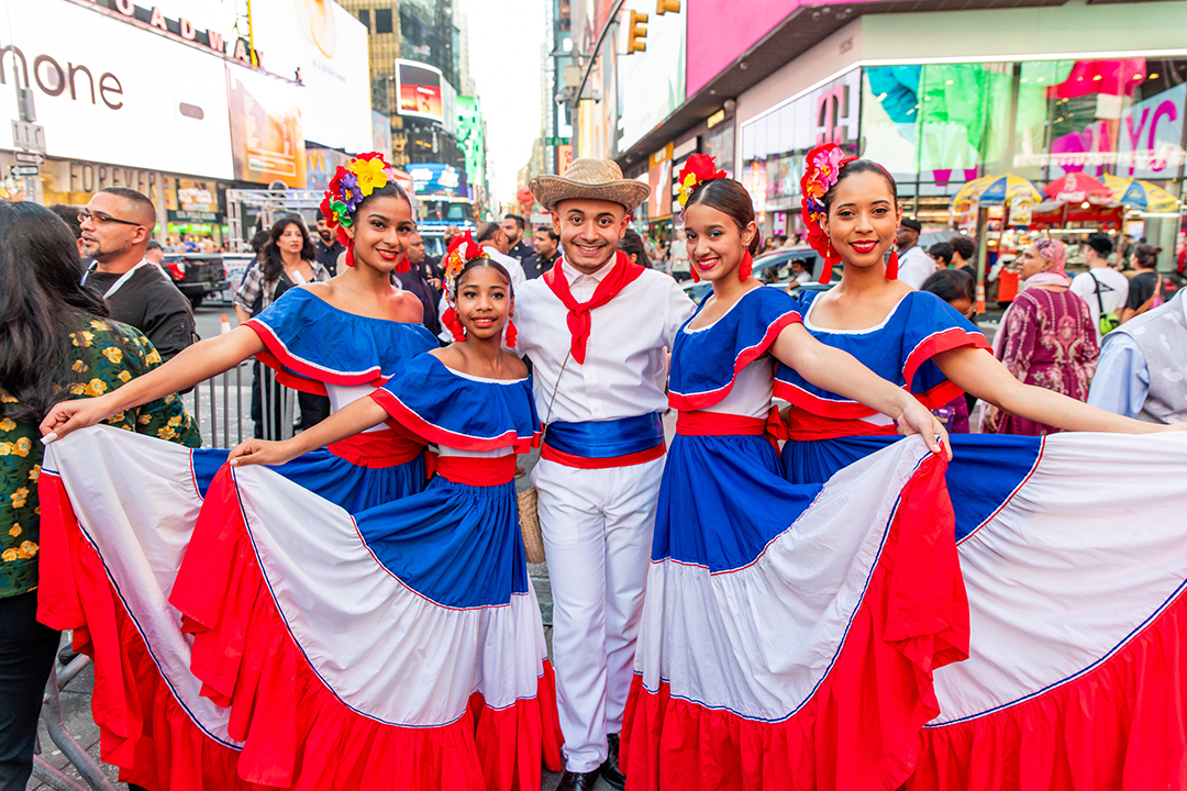 Highlighting the diversity and inclusion of other cultures from the Diwali at Times Square stage