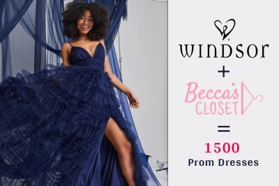 Windsor Fashions Partners With Becca’s Closet Donate 1,5K Prom Dresses
