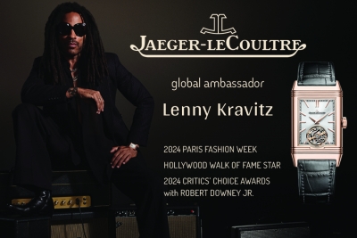 Lenny Kravitz: Jaeger-LeCoultre's Icon At Paris Fashion Week, At The Awards With Robert Downey Jr.