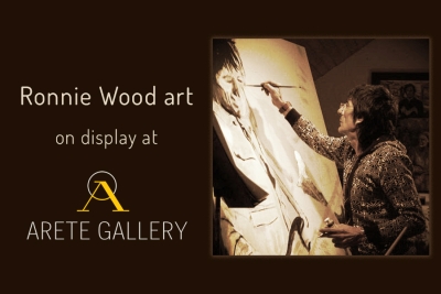 From The Rolling Stones to the Canvas: Ronnie Wood’s Visual Art Rocks Arete Gallery