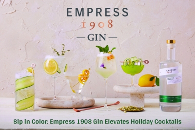 Raise a Glass to Vibrance: Holiday Cocktails with Empress 1908 Gin